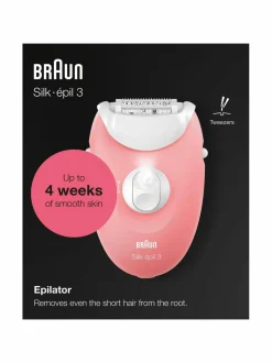 Ihokarvanpoisto|Braun Silk-épil 3 -epilaattori WHITE