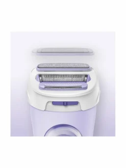 Ihokarvanpoisto|Braun Silk-épil Lady Shaver 5-560 3-in-1 -ladyshaver, trimmeri ja kuorintajärjestelmä LILA