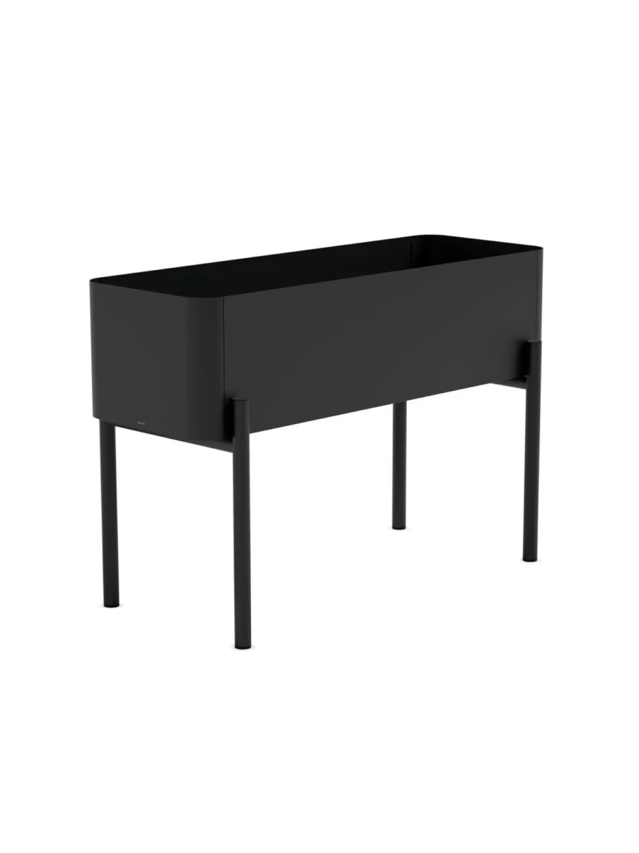 Ruukut & Istutusastiat|Eva Solo Outdoor Simply Grow kasvilaatikko jalustall MUSTA