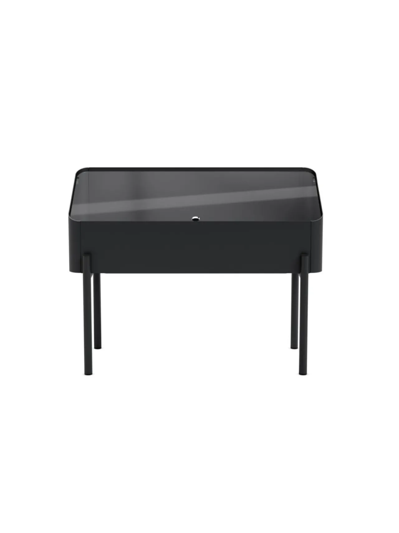 Ruukut & Istutusastiat|Eva Solo Outdoor Simply Grow taimilaatikko kannella MUSTA