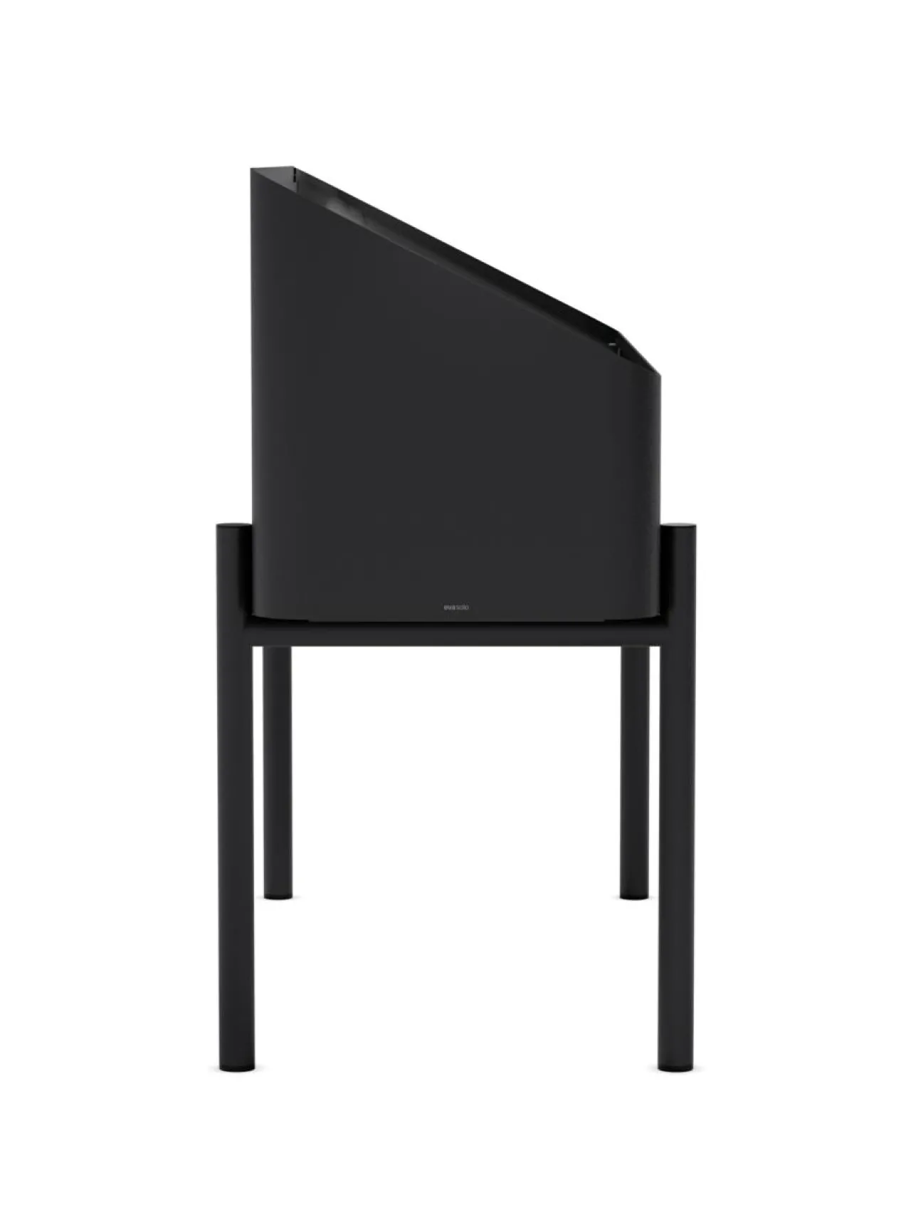 Ruukut & Istutusastiat|Eva Solo Outdoor Simply Grow taimilaatikko kannella MUSTA