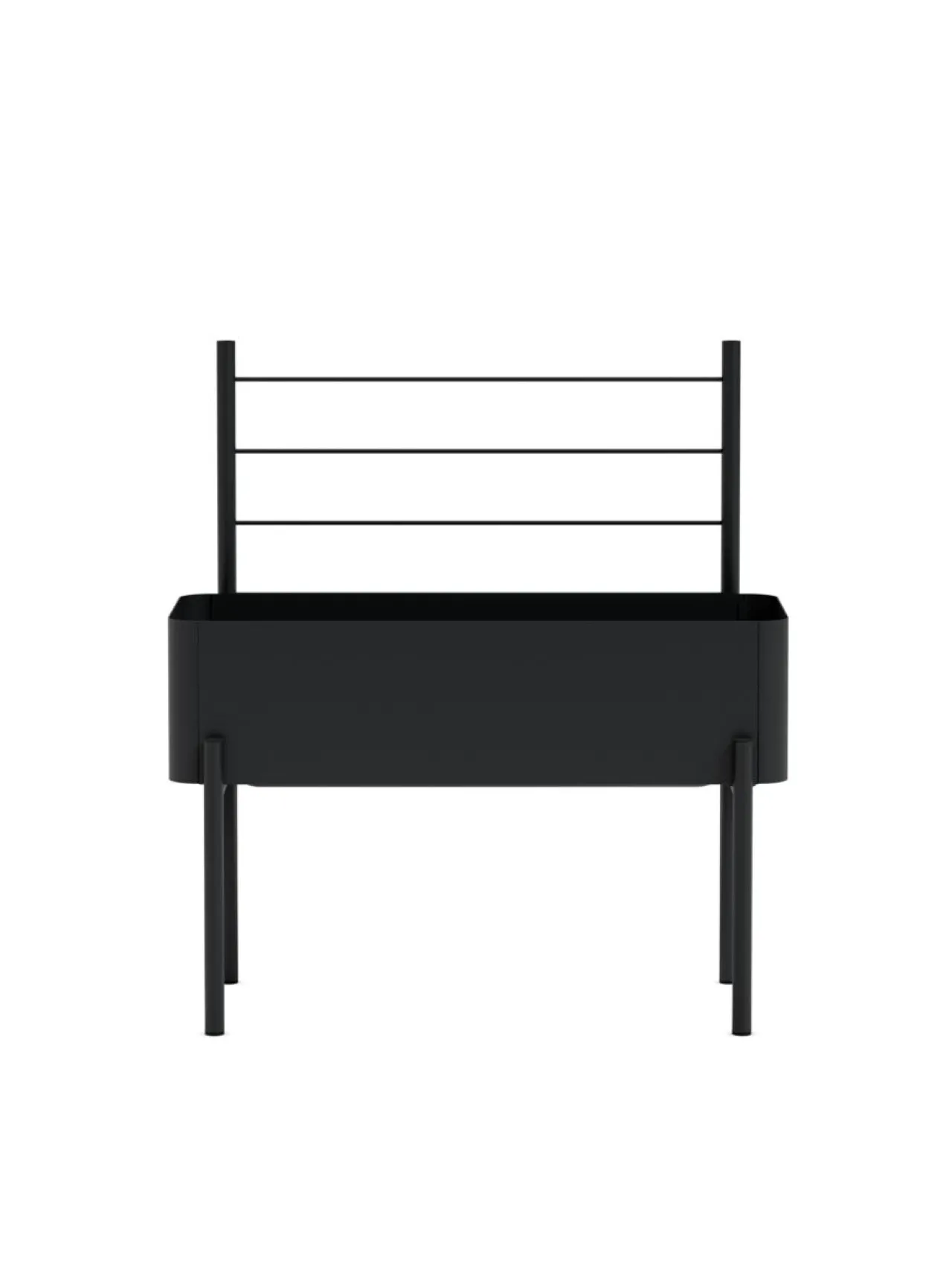 Ruukut & Istutusastiat|Eva Solo Outdoor Simply Grow tuki kasvilaatikoihin MUSTA