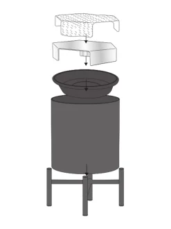 Ruukut & Istutusastiat|Eva Solo Outdoor Simply Grow ulkoruukku Ø 37 cm MUSTA