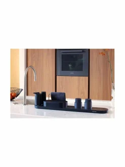 Keittiötarvikkeet|Brabantia SinkStyle Organiser -tiskipöytäsetti 3-osainen GREY MINERAL INFINITE GREY