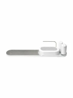 Keittiötarvikkeet|Brabantia SinkStyle Organiser -tiskipöytäsetti 3-osainen WHITE MINERAL FRESH WHITE