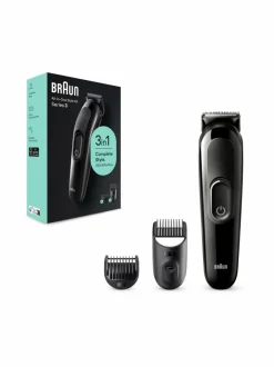 Ihokarvanpoisto|Braun SK2400 Style Kit -trimmeri ja kotiparturi BLACK