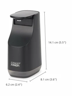 Kylpyhuonetarvikkeet|Joseph Joseph Slim Compact -saippuapumppu 350 ml MATT BLACK