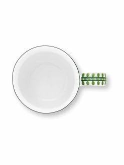 Mukit & Kupit & Asetit|PIP Studio Small Lily & Lotus -posliinimuki 145 ml LIGHT GREEN