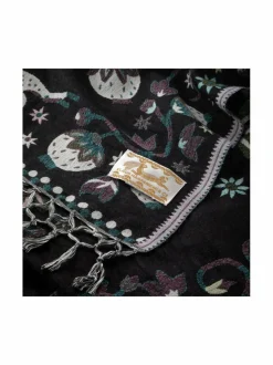 Huovat & Päiväpeitot|Klaus Haapaniemi & Co Small Rabbit -villasilkkihuopa 150 x 150 cm FOREST