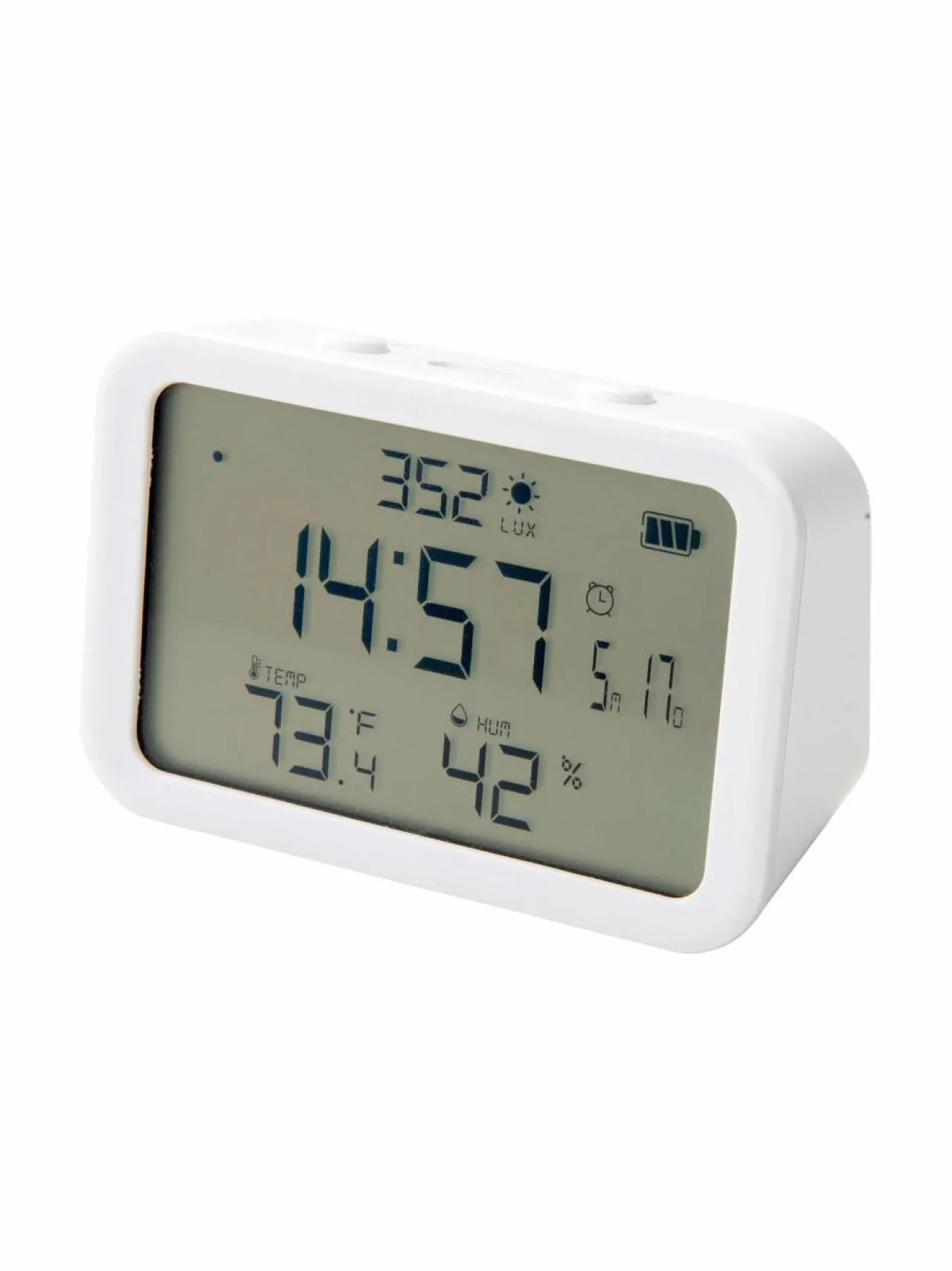 Turvatuotteet|Airam SmartHome Smart- lämpötila ja kosteusmittari WHITE