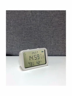 Turvatuotteet|Airam SmartHome Smart- lämpötila ja kosteusmittari WHITE