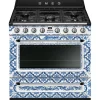 Liedet Ja Liesituulettimet|Smeg Dolce & Gabbana Blu Mediterraneo TR90DGME9 kaasuliesi