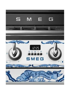 Liedet Ja Liesituulettimet|Smeg Dolce & Gabbana Blu Mediterraneo TR90DGME9 kaasuliesi