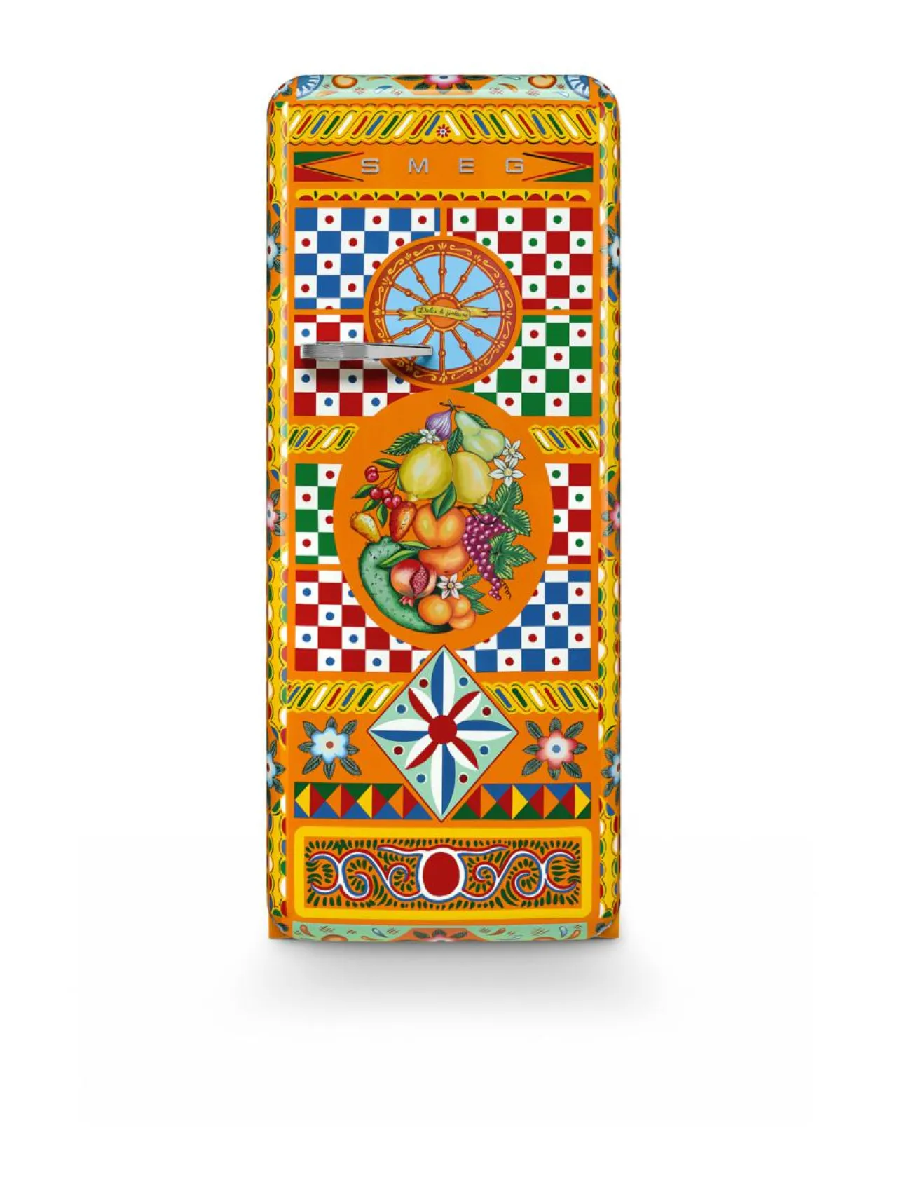 Jääkaapit Ja Pakastimet|Smeg Dolce & Gabbana Divina Cucina FAB28RDGC5 jääkaappi