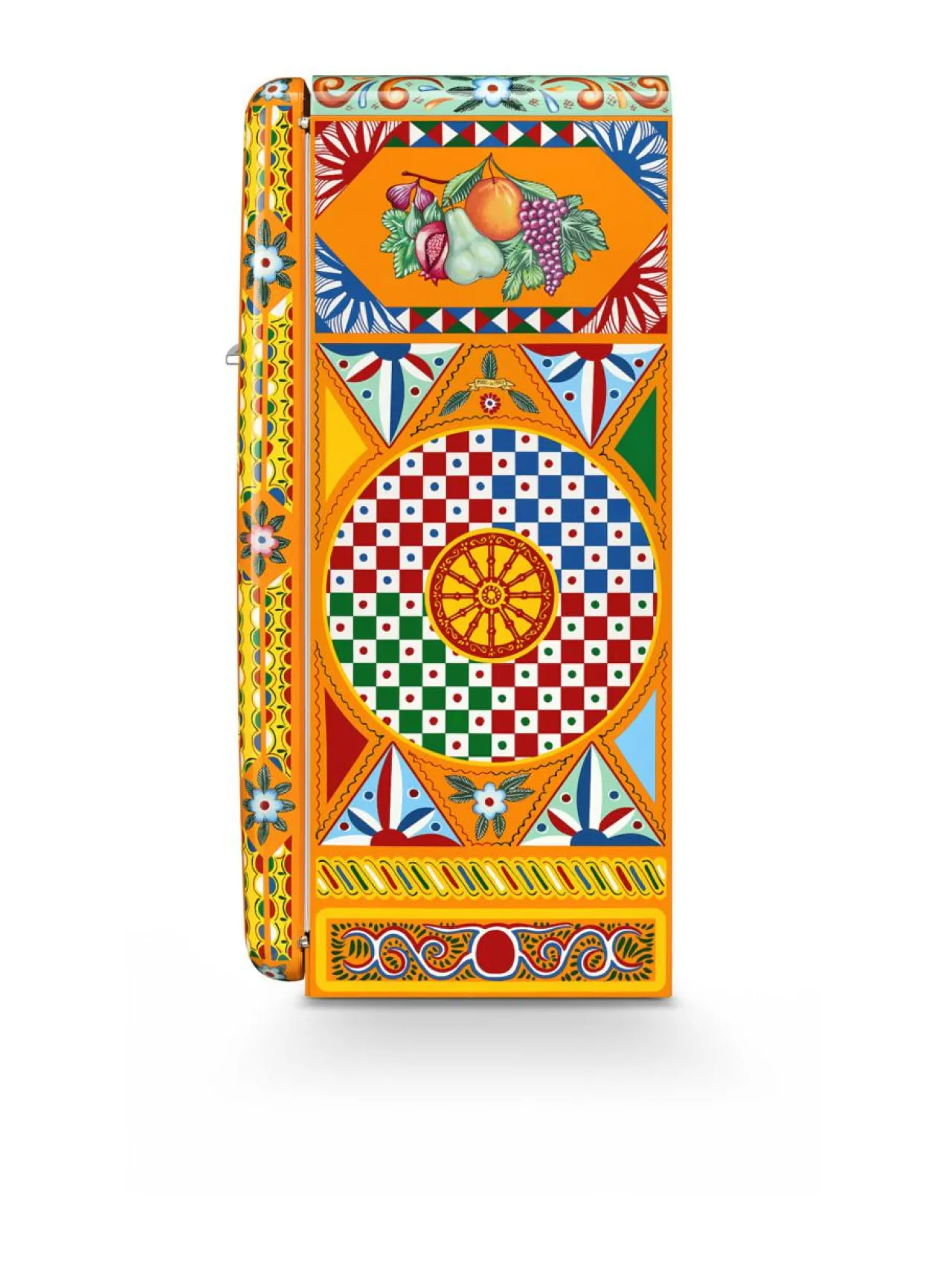 Jääkaapit Ja Pakastimet|Smeg Dolce & Gabbana Divina Cucina FAB28RDGC5 jääkaappi