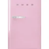 Jääkaapit Ja Pakastimet|Smeg FAB10HRPK6 Happy Bar jääkaappi, vaaleanpunainen oikeakätinen