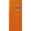 Jääkaapit Ja Pakastimet|Smeg FAB30LOR5 -jääkaappipakastin, oranssi vasenkätinen