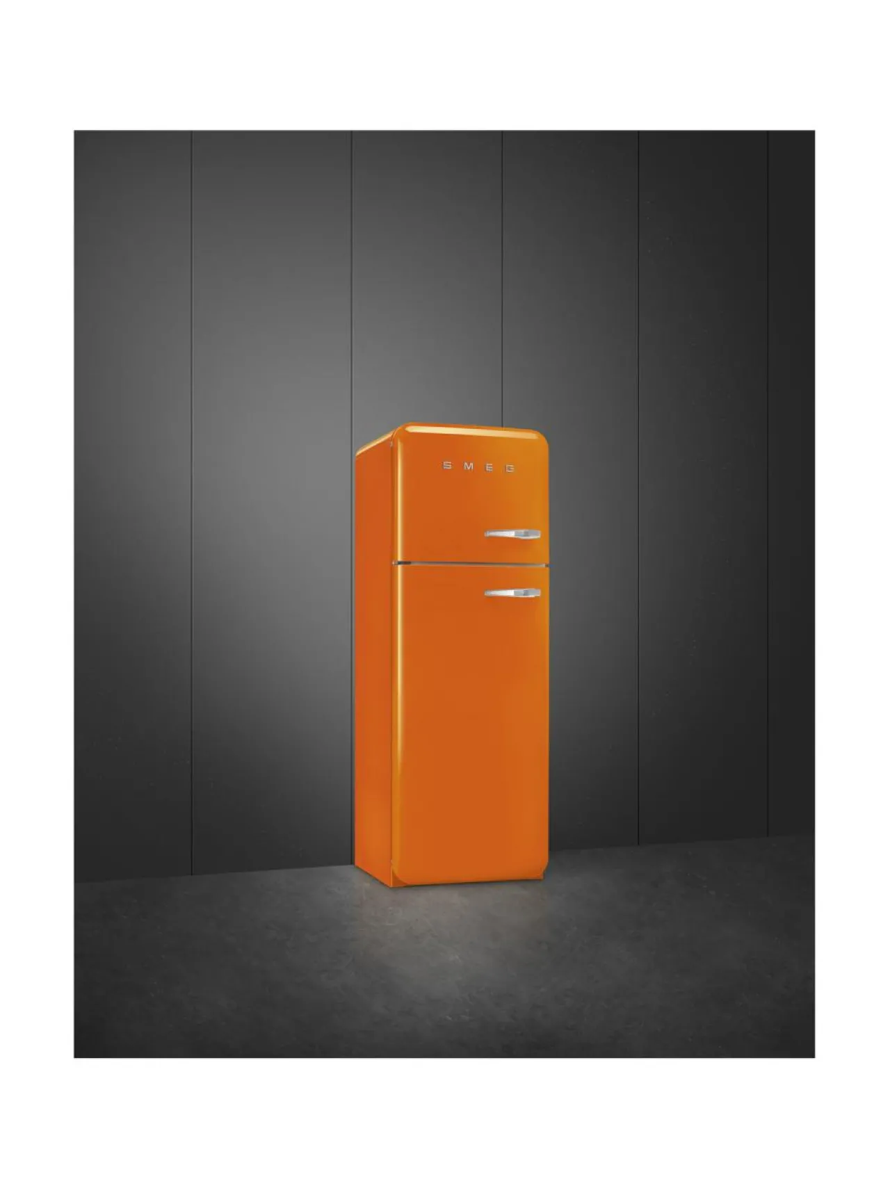 Jääkaapit Ja Pakastimet|Smeg FAB30LOR5 -jääkaappipakastin, oranssi vasenkätinen