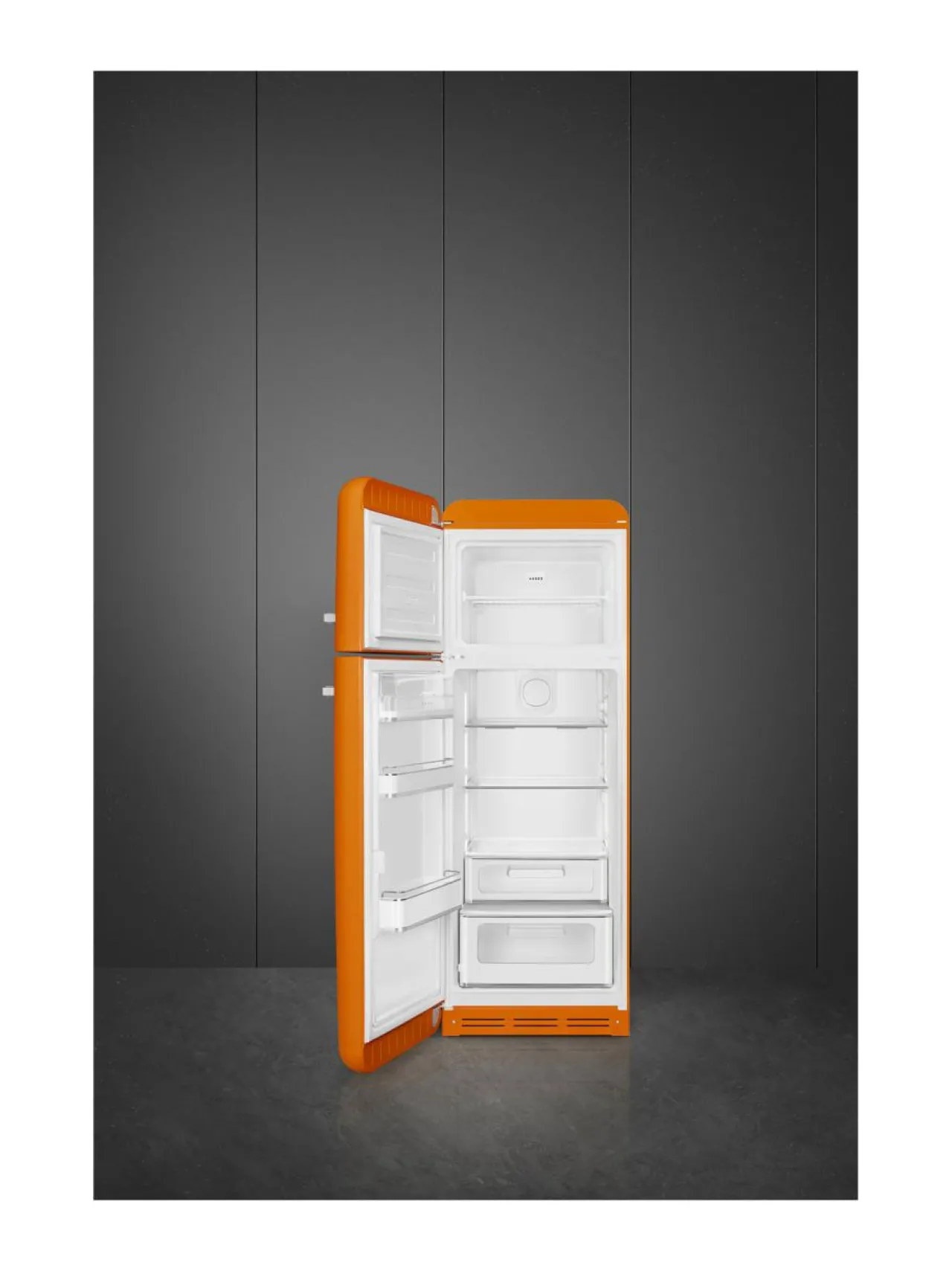 Jääkaapit Ja Pakastimet|Smeg FAB30LOR5 -jääkaappipakastin, oranssi vasenkätinen