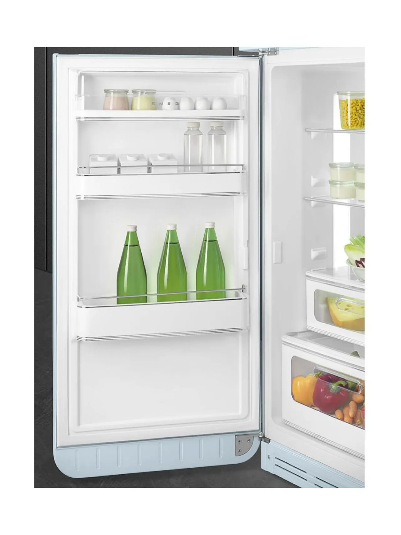 Jääkaapit Ja Pakastimet|Smeg FAB30LPB5 -jääkaappipakastin, pastellinsininen vasenkätinen