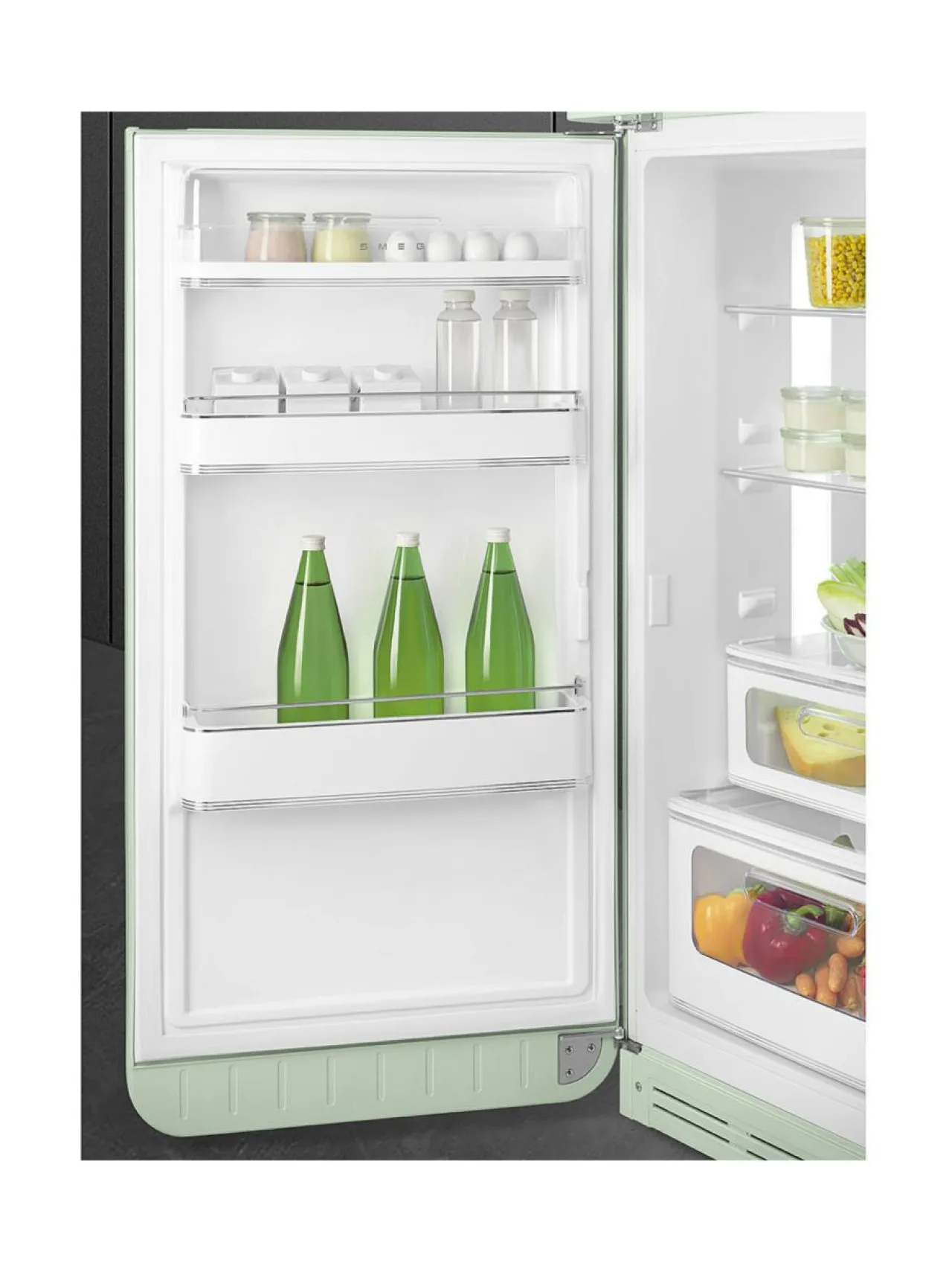 Jääkaapit Ja Pakastimet|Smeg FAB30LPG5 Jääkaappi, mintunvihreä vasenkätinen