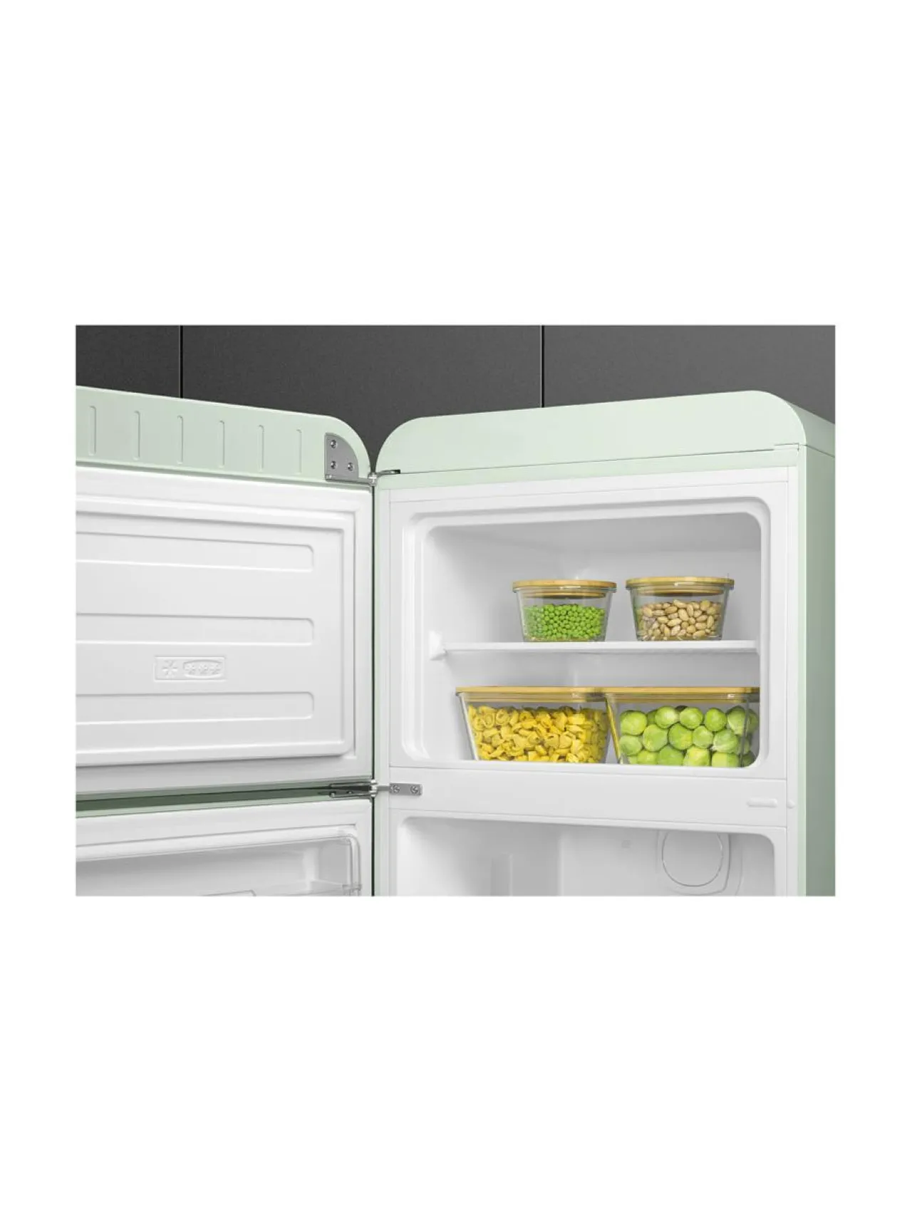 Jääkaapit Ja Pakastimet|Smeg FAB30LPG5 Jääkaappi, mintunvihreä vasenkätinen