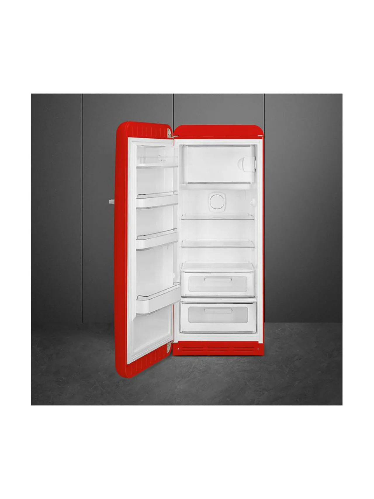 Jääkaapit Ja Pakastimet|Smeg FAB28LRD5 Jääkaappi, punainen vasenkätinen
