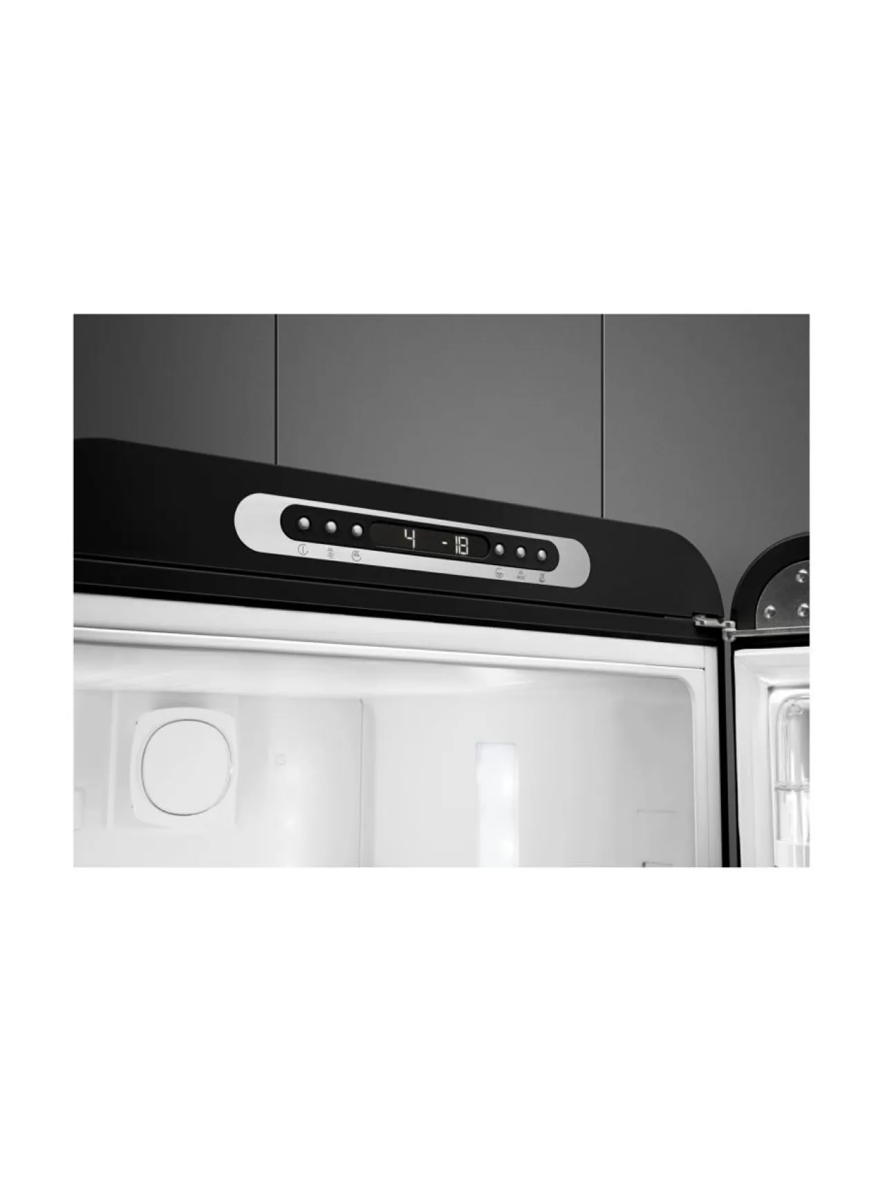 Jääkaapit Ja Pakastimet|Smeg FAB32RBL5 -jääkaappipakastin, musta oikeakätinen