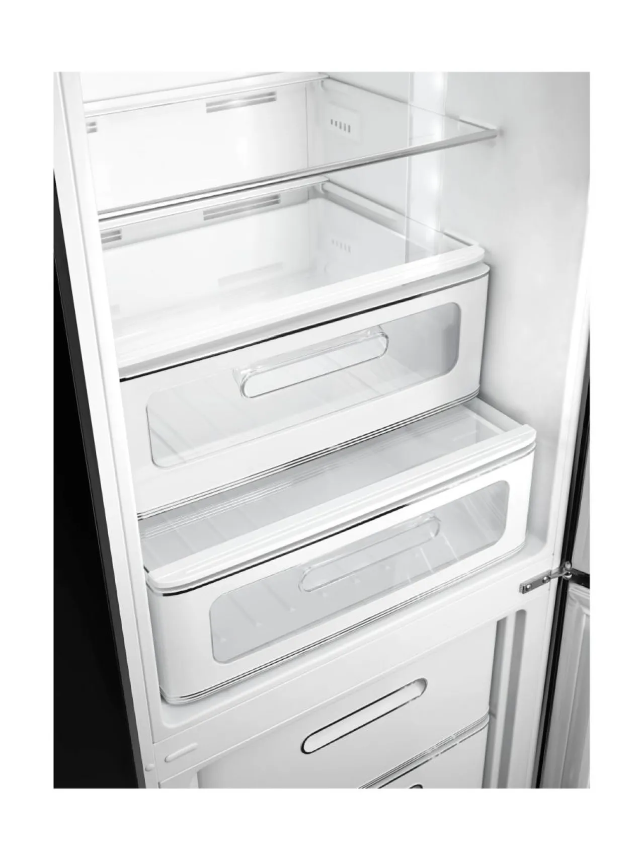 Jääkaapit Ja Pakastimet|Smeg FAB32RBL5 -jääkaappipakastin, musta oikeakätinen