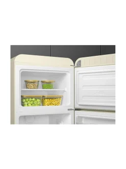 Jääkaapit Ja Pakastimet|Smeg FAB30RCR5 -jääkaappipakastin, kermanvalkoinen oikeakätinen