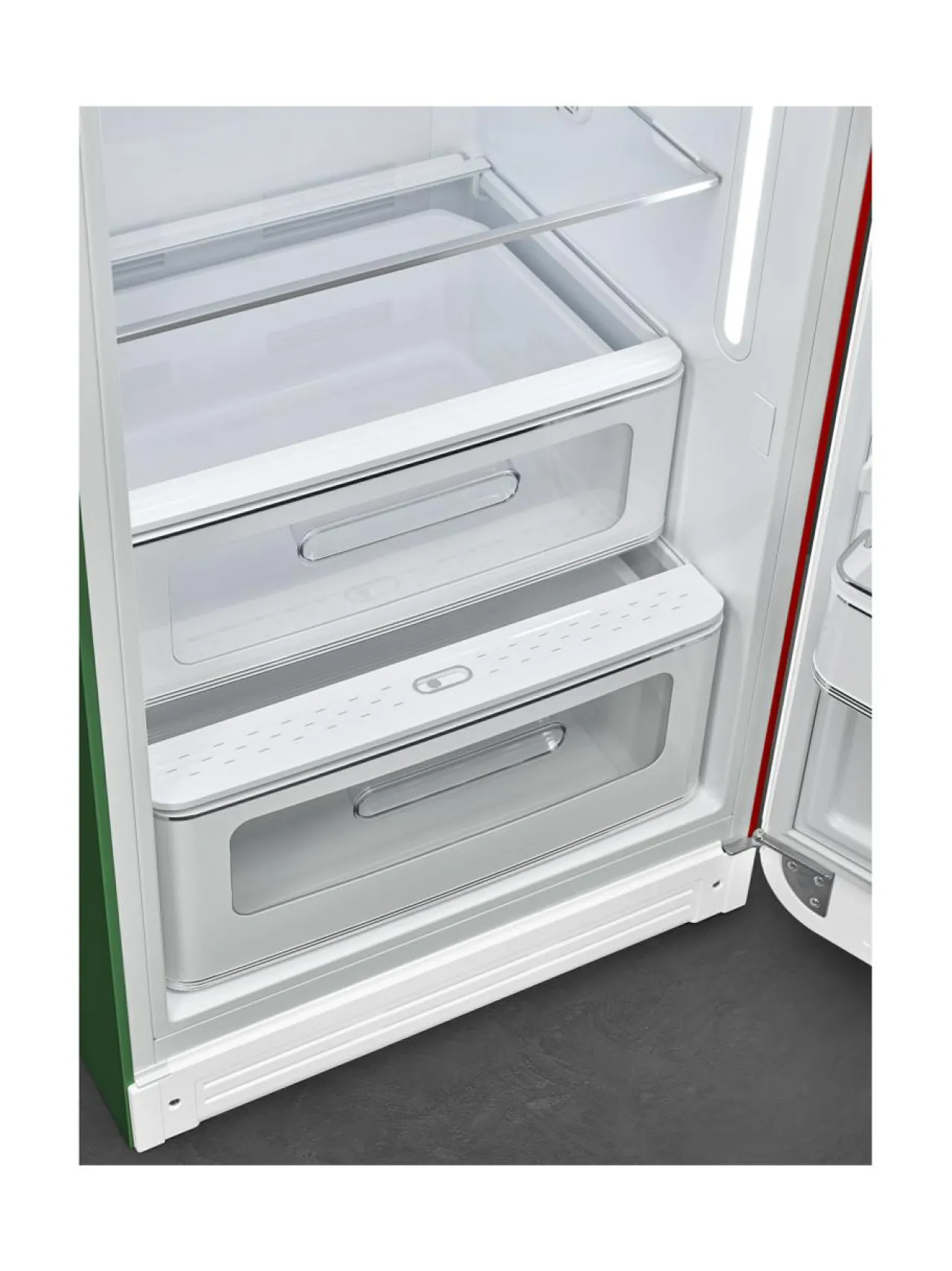 Jääkaapit Ja Pakastimet|Smeg FAB28RDIT5 Jääkaappi, 'Italian flag' oikeakätinen