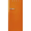 Jääkaapit Ja Pakastimet|Smeg FAB28ROR5 Jääkaappi, oranssi oikeakätinen