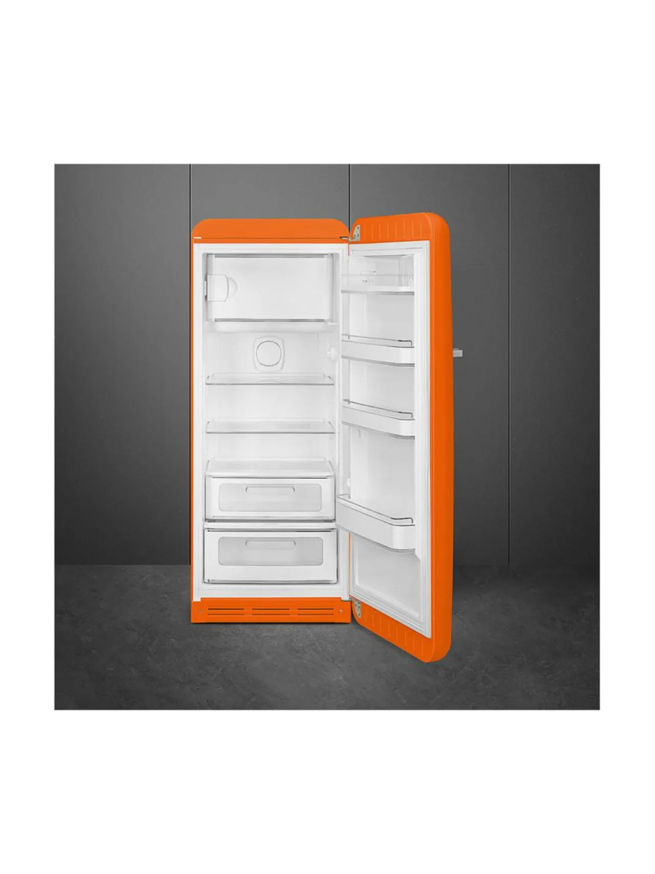 Jääkaapit Ja Pakastimet|Smeg FAB28ROR5 Jääkaappi, oranssi oikeakätinen