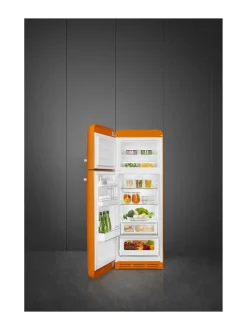 Jääkaapit Ja Pakastimet|Smeg FAB30ROR5 -jääkaappipakastin, oranssi oikeakätinen