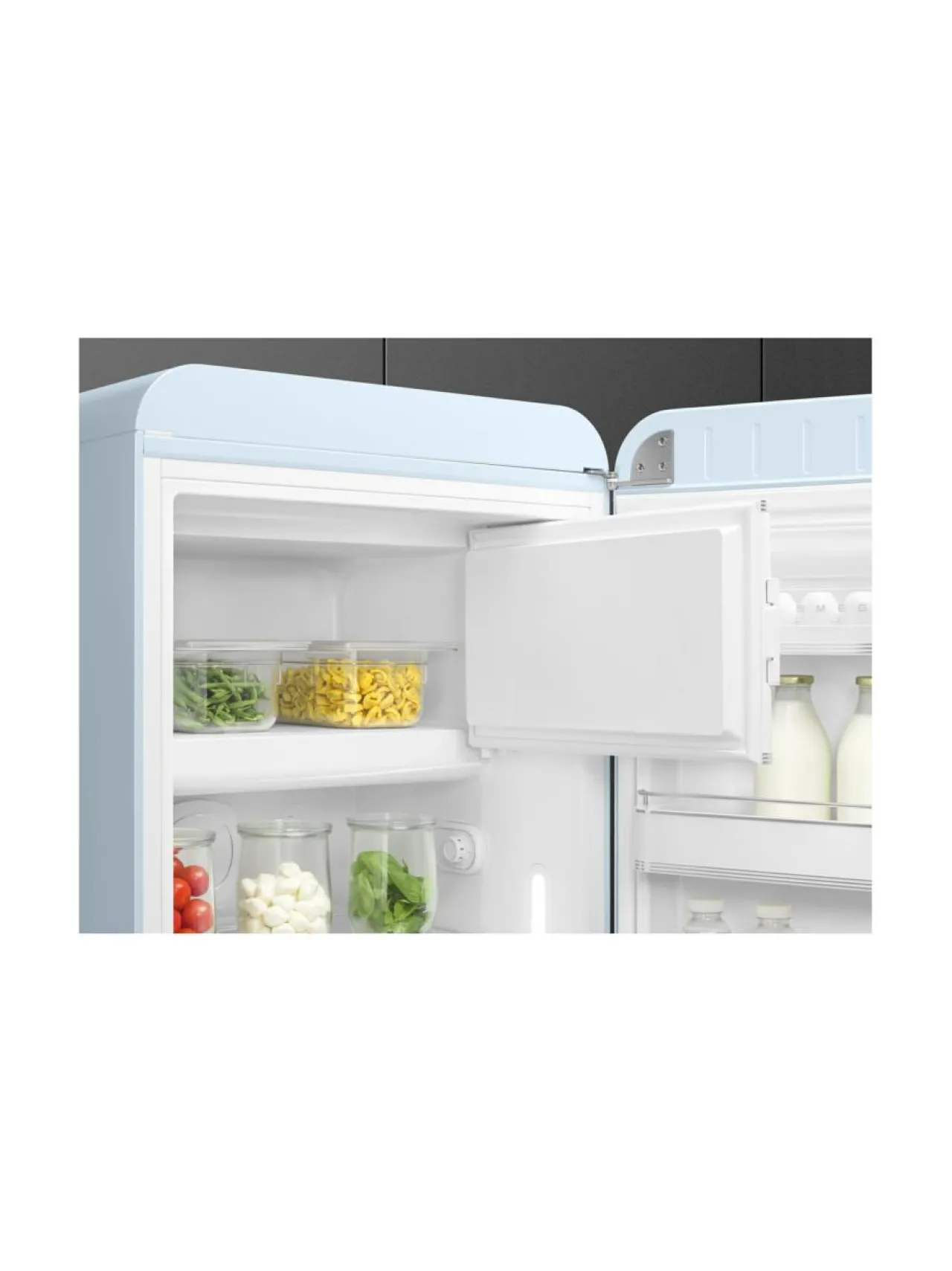 Jääkaapit Ja Pakastimet|Smeg FAB28RPB5 Jääkaappi, pastellinsininen oikeakätinen