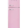 Jääkaapit Ja Pakastimet|Smeg FAB30RPK5 -jääkaappipakastin, pinkki oikeakätinen