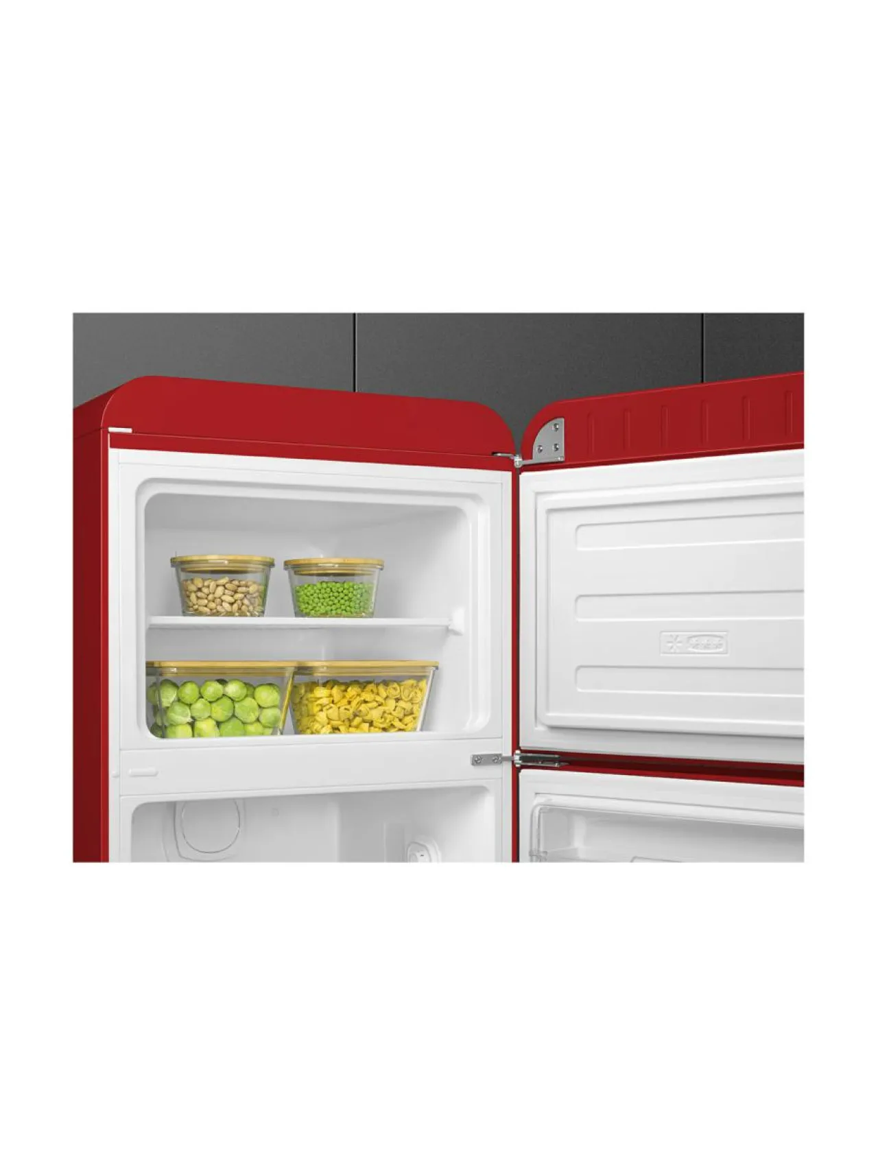 Jääkaapit Ja Pakastimet|Smeg FAB30RRD5 Jääkaappi, punainen oikeakätinen