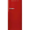 Jääkaapit Ja Pakastimet|Smeg FAB28RRD5 Jääkaappi, punainen oikeakätinen
