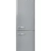 Jääkaapit Ja Pakastimet|Smeg FAB32RSV5 -jääkaappipakastin, hopeanharmaa oikeakätinen
