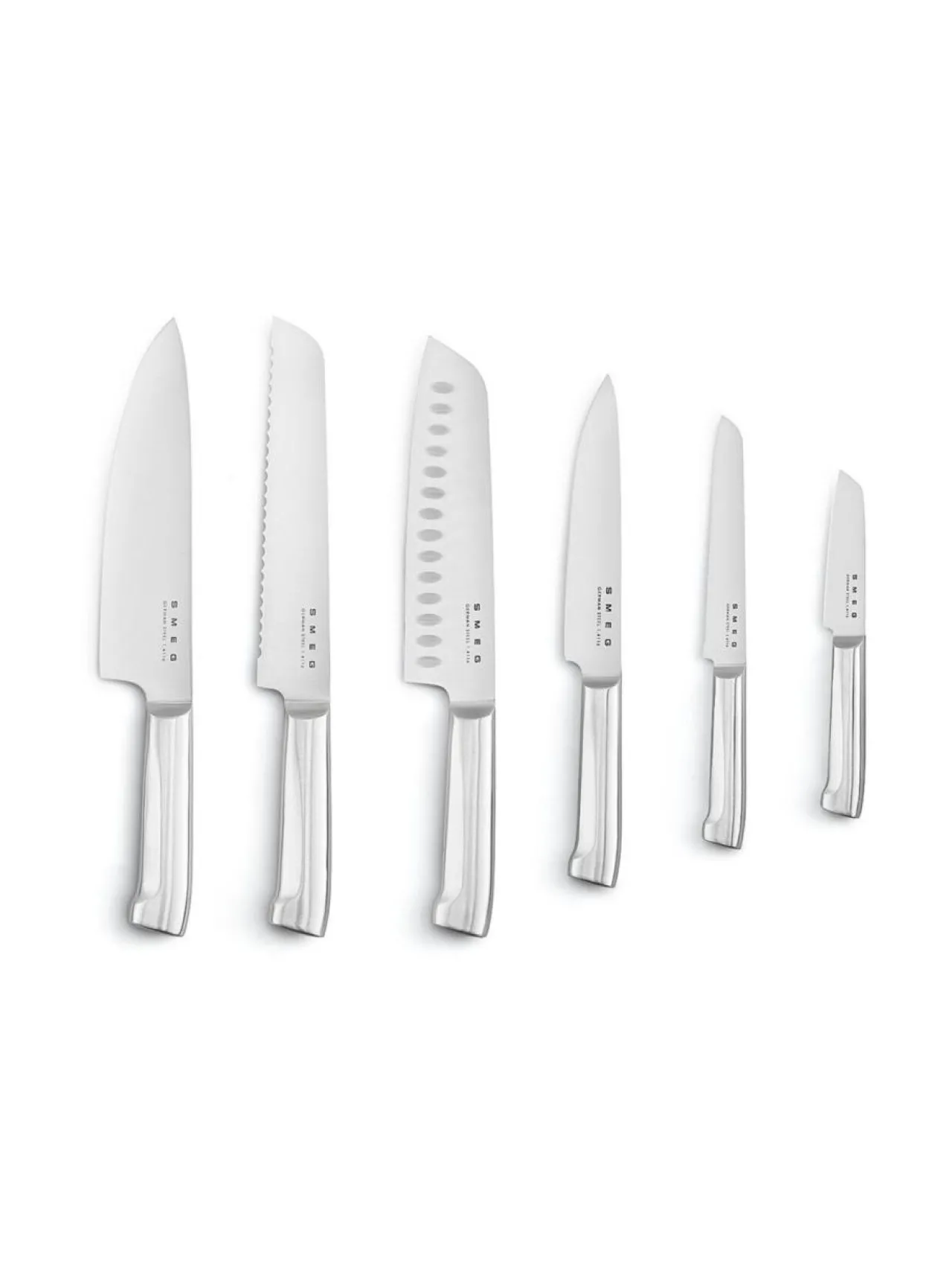 Keittiötarvikkeet|Smeg veitsisetti KBSF02BL musta