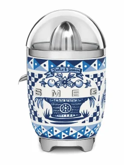 Mehulingot|Smeg x Dolce & Gabbana "Blu Mediterraneo" -sitruspuristin WHITE &AMP; BLUE