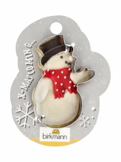 Leivonta|Birkmann Snowman-piparkakkumuotti STEEL