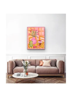 Taulut & Julisteet|Pia Rydman Art Sokerileipurin lauantai, öljyvärimaalaus, 100x80 cm, Pia Rydman