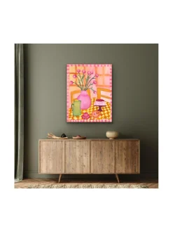 Taulut & Julisteet|Pia Rydman Art Sokerileipurin lauantai, öljyvärimaalaus, 100x80 cm, Pia Rydman