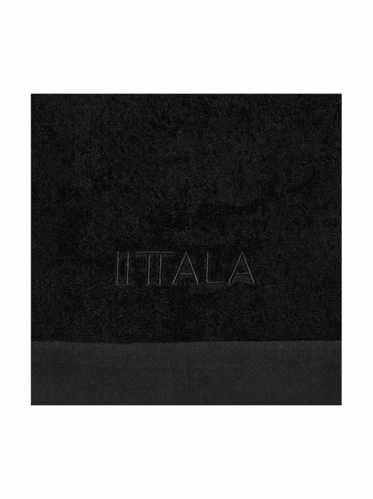 Kylpyhuonetekstiilit|Iittala Solare-käsipyyhe 50 x 70 cm BLACK