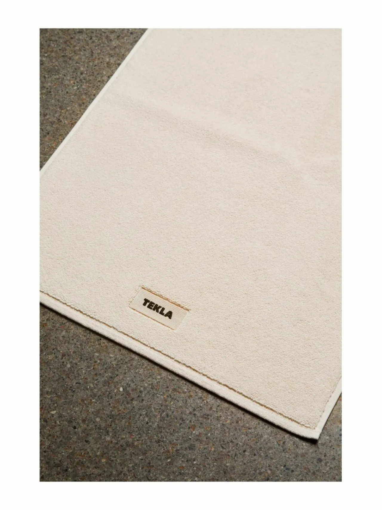 Kylpyhuonetekstiilit|Tekla Solid-kylpyhuonematto 70 x 50 cm IV IVORY