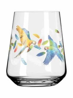 Lasit|Ritzenhoff Sommerrausch Allround -lasi YELLOW GREEN BLUE