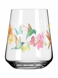 Lasit|Ritzenhoff Sommerrausch Allround -lasi YELLOW GREEN BLUE