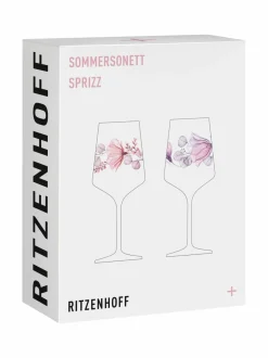 Lasit|Ritzenhoff Sommersonett Sprizz -aperitiivilasi 2 kpl PINK