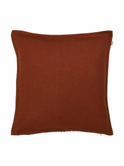 Sisustustyynyt|Huovat & Päiväpeitot|Pentik Soolo-pellavatyynynpäällinen BROWN